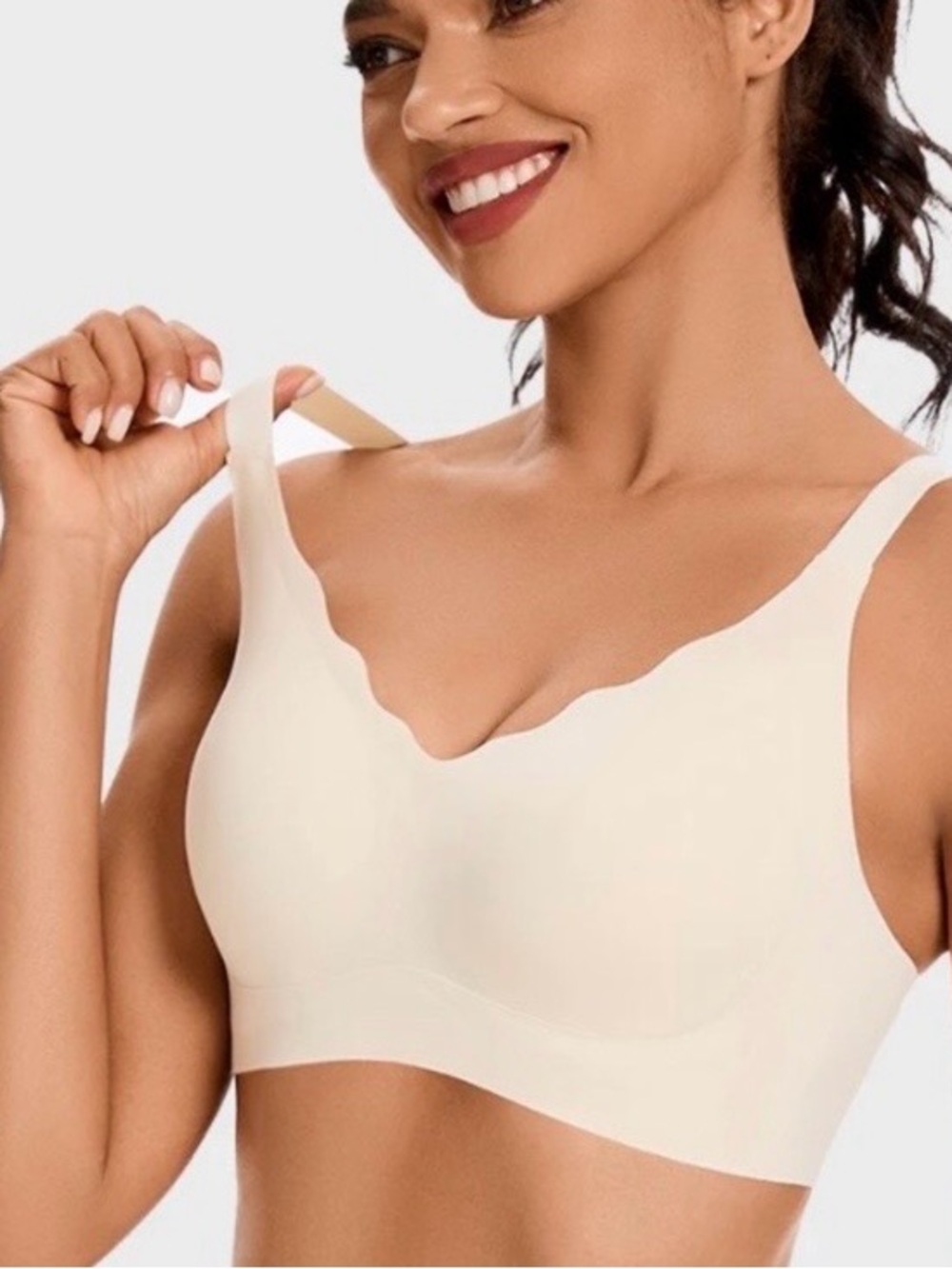 She Curve Seamless Comfort Smoothing Push Up Bra, Size XL